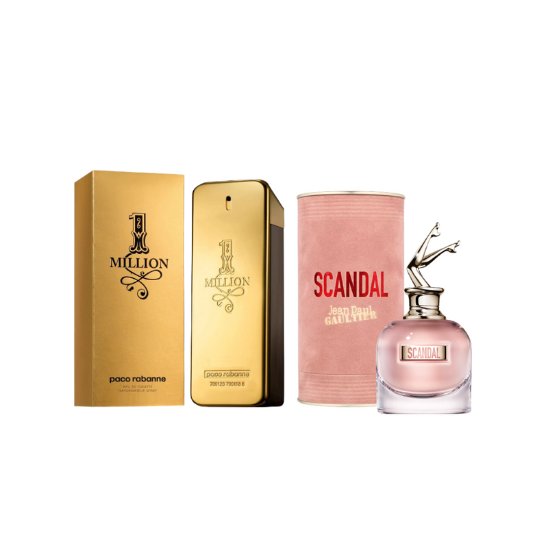 Combo Imperdível: 1 Million & Scandal – 100ml